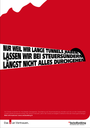 SwissBanking, Steuerimage verbessern., Tunnel